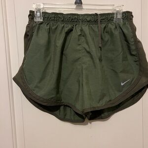 Nike Women's Green Athletic Shorts